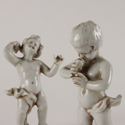 Putti Capodimontes Porcelain, Italy, 1930s-VMM-2033313