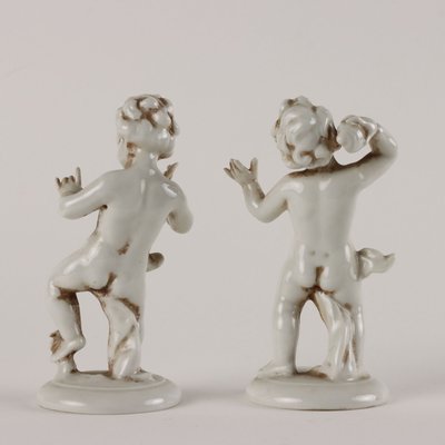 Putti Capodimontes Porcelain, Italy, 1930s-VMM-2033313