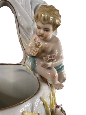 Putti Wall Decor in Meissen Porcelain, 1920s-EUT-1735424