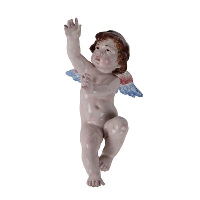 Putto Figurine in Majolica-VMM-2020756