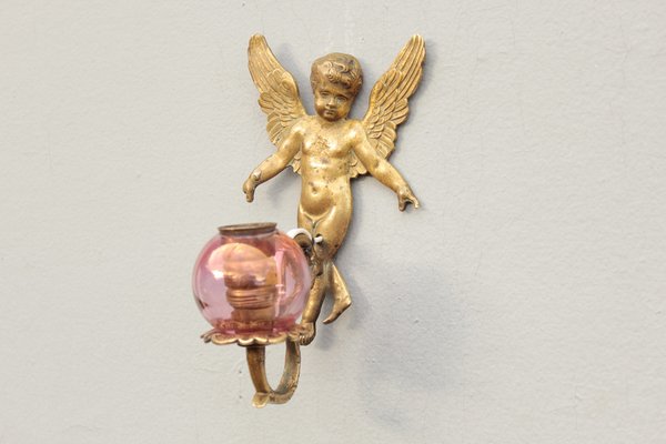 Putto Wall Lamp, Southern Germany-DUM-1752158