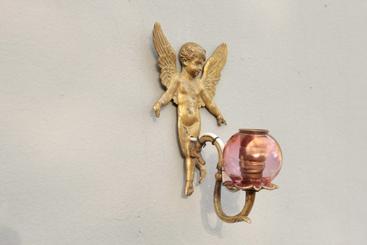 Putto Wall Lamp, Southern Germany