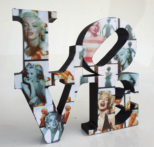 PyB, Love Marilyn Monroe, 2023, Sculpture