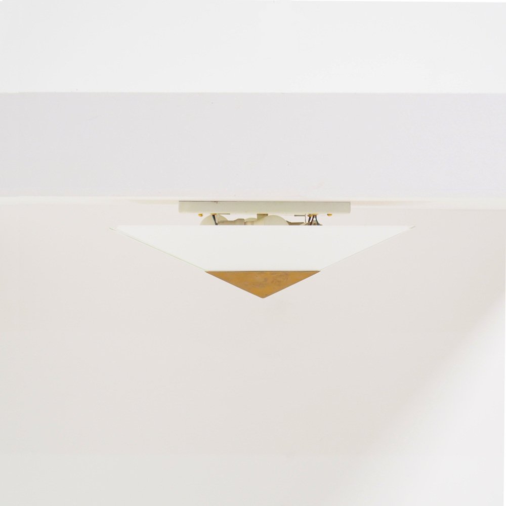 Pyramid Shaped Flush Mount by J.T.Kalmar, 1970s