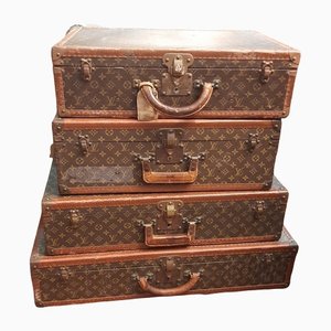 Pyramid Suitcases from Louis Vuitton, Set of 4-TCS-1264222