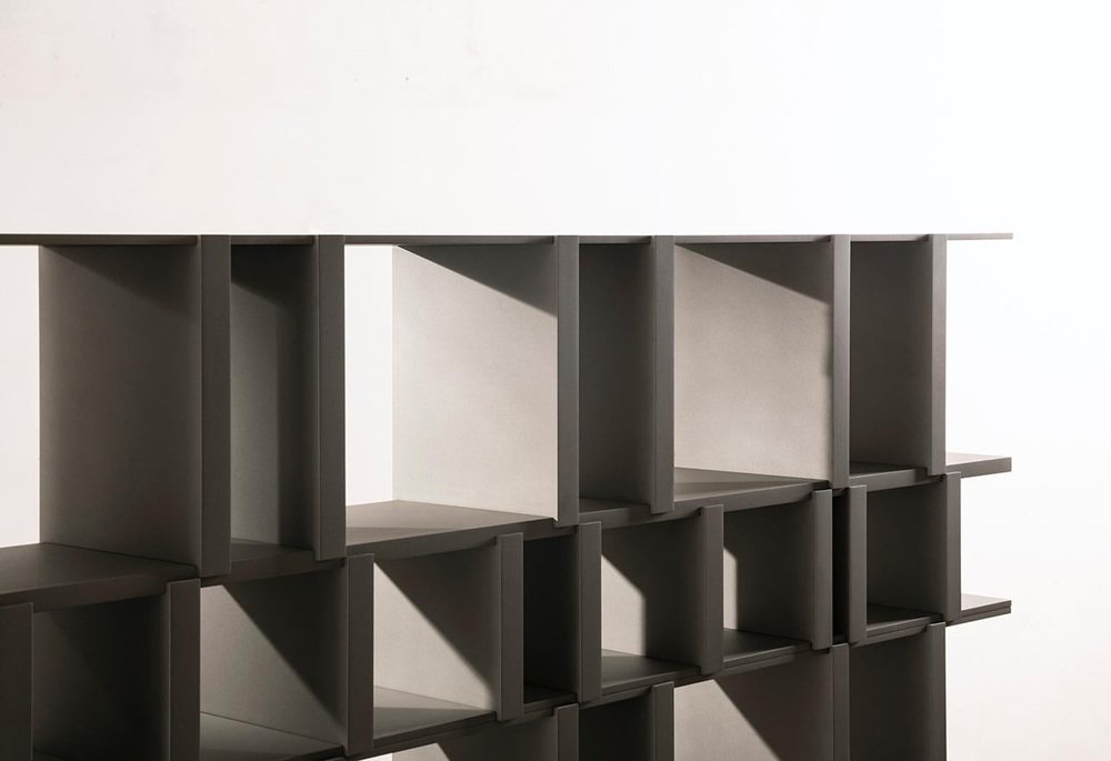 Pyrite Bookshelf by Luca Nichetto