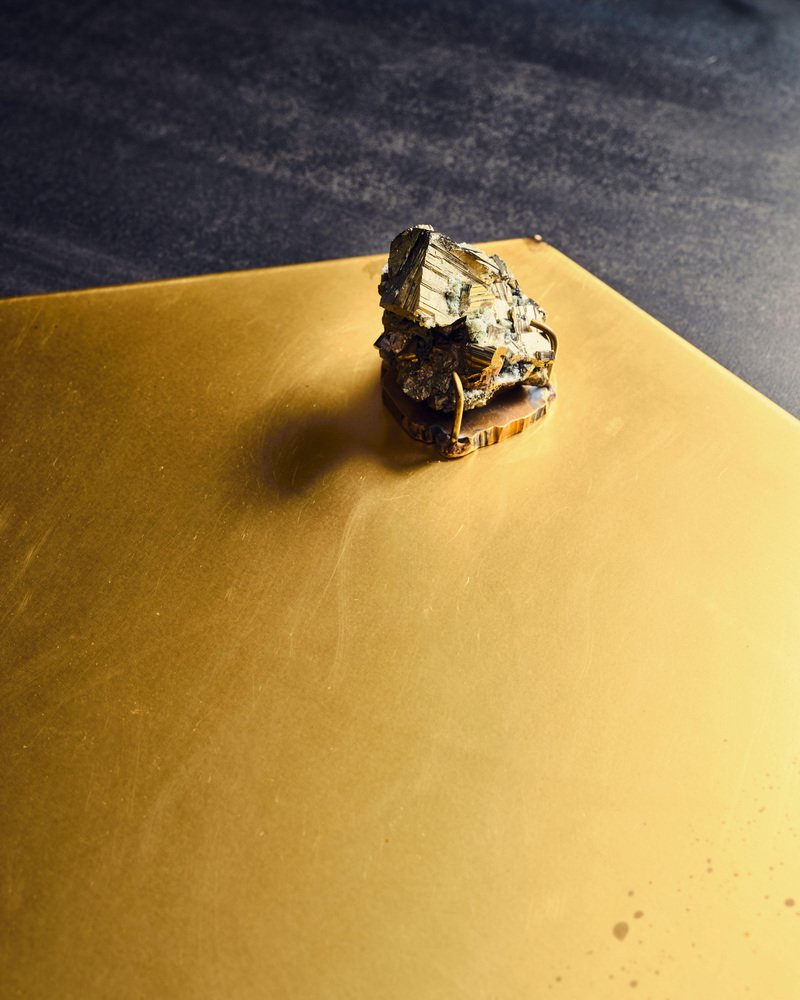 Pyrite Coffee Table by Brajak Vitberg