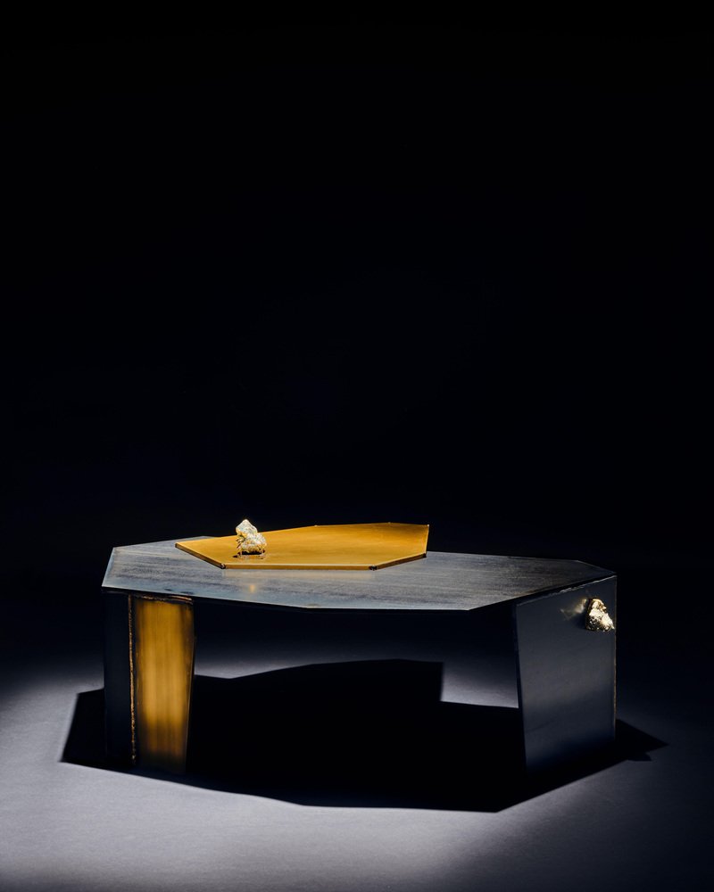 Pyrite Coffee Table by Brajak Vitberg