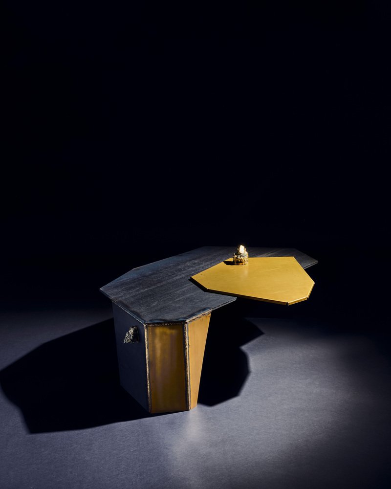 Pyrite Coffee Table by Brajak Vitberg