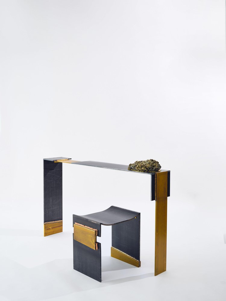 Pyrite Console Table 1 by Brajak Vitberg