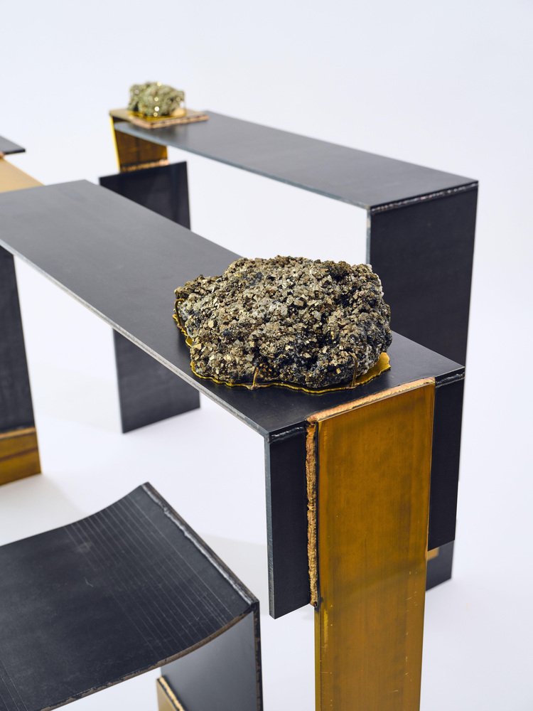 Pyrite Console Table 1 by Brajak Vitberg