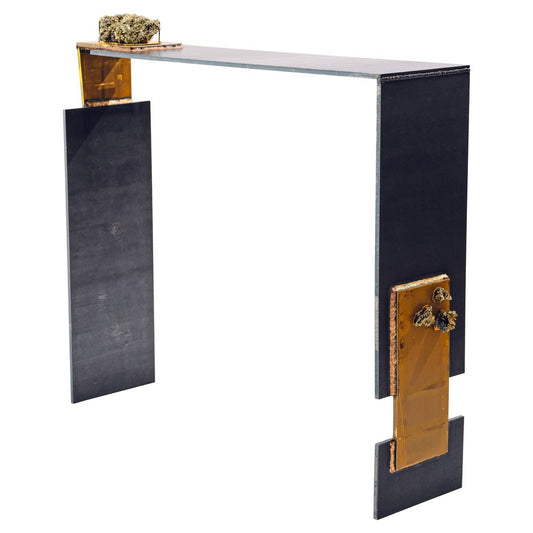 Pyrite Console Table 2 by Brajak Vitberg