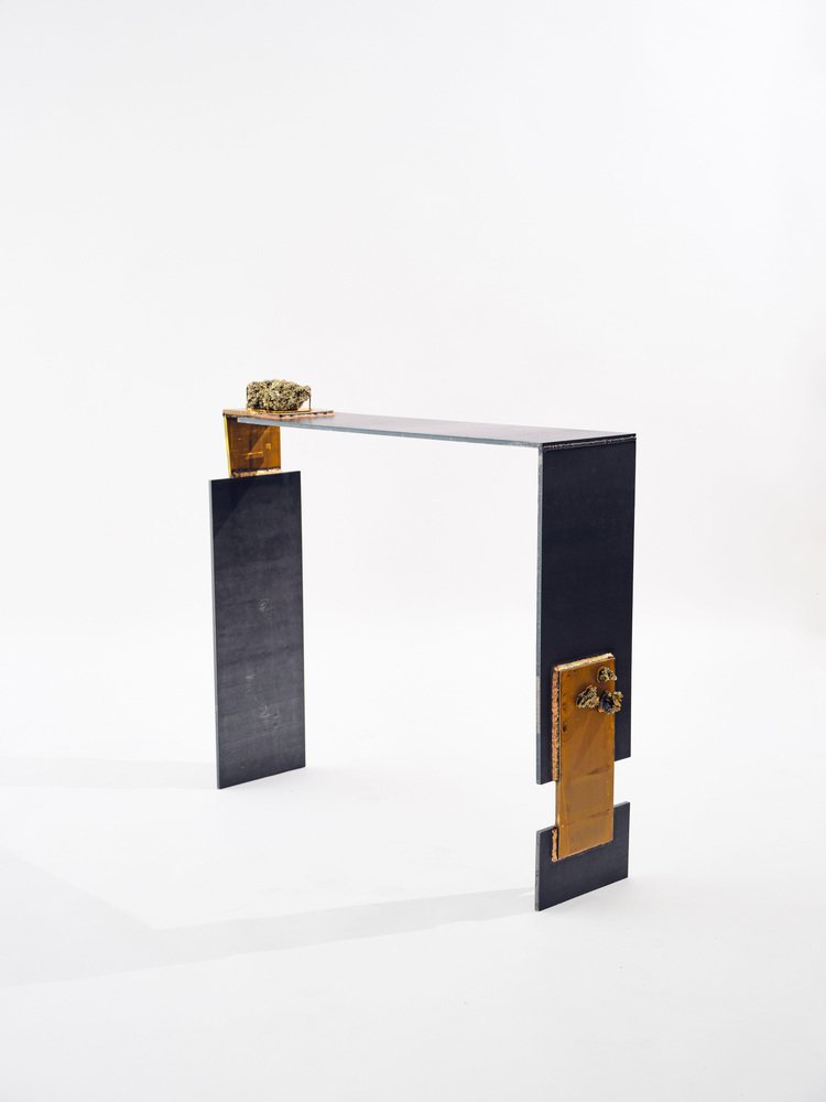 Pyrite Console Table 2 by Brajak Vitberg