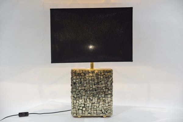 Pyrite Table Lamp by Georges Mathias, 1970s-VRR-686539