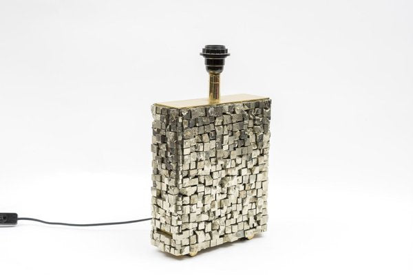 Pyrite Table Lamp by Georges Mathias, 1970s-VRR-686539