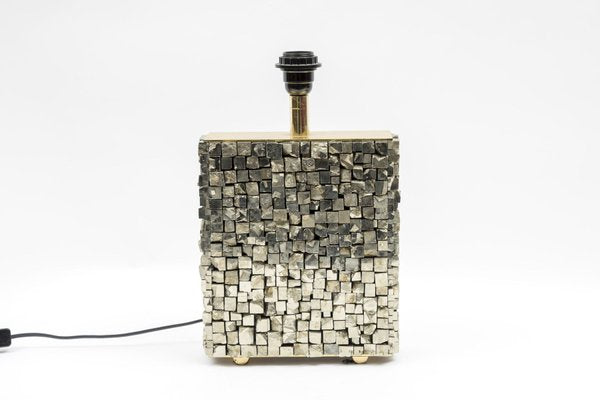 Pyrite Table Lamp by Georges Mathias, 1970s-VRR-686539