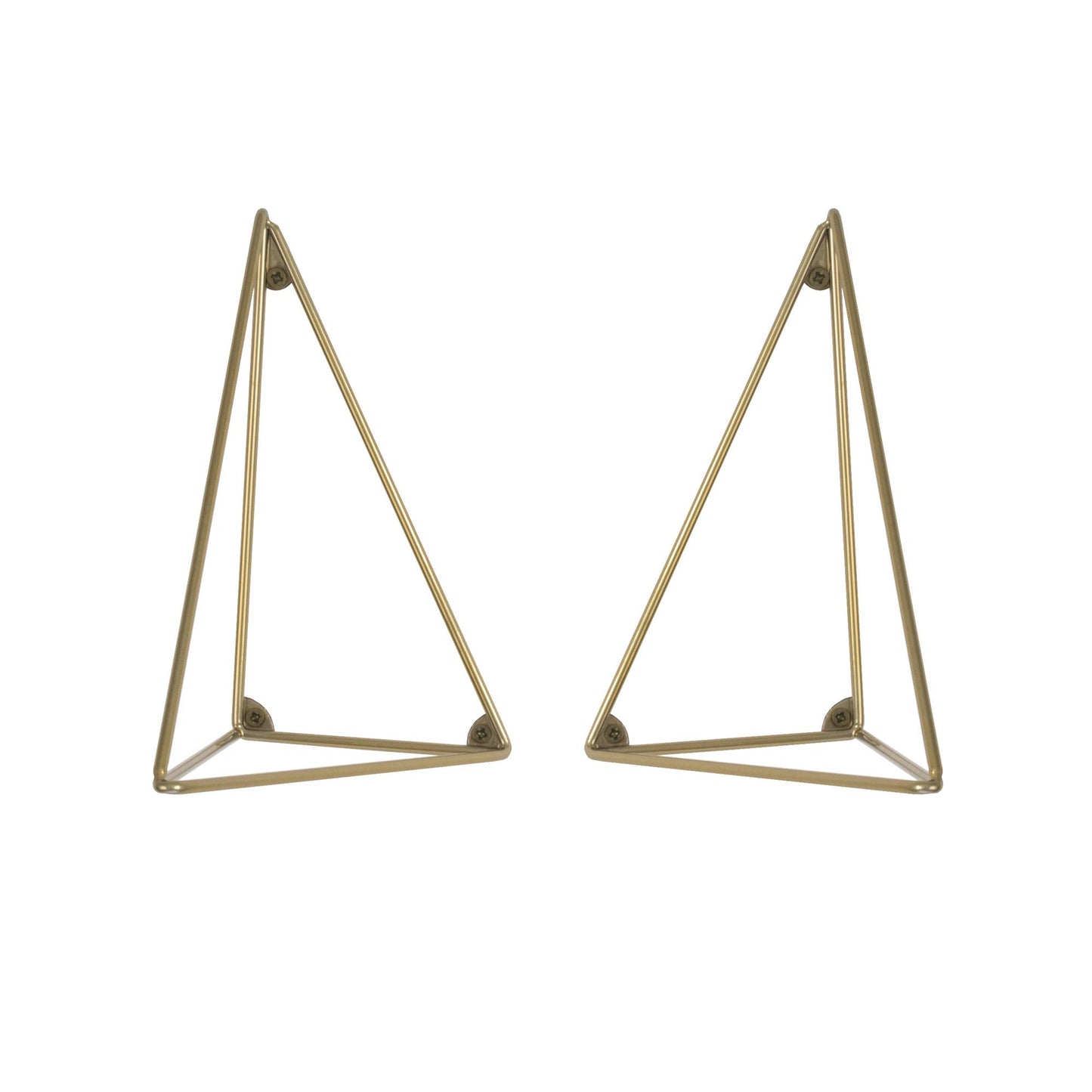 Pythagoras Bracket White Pair by Maze #Brass