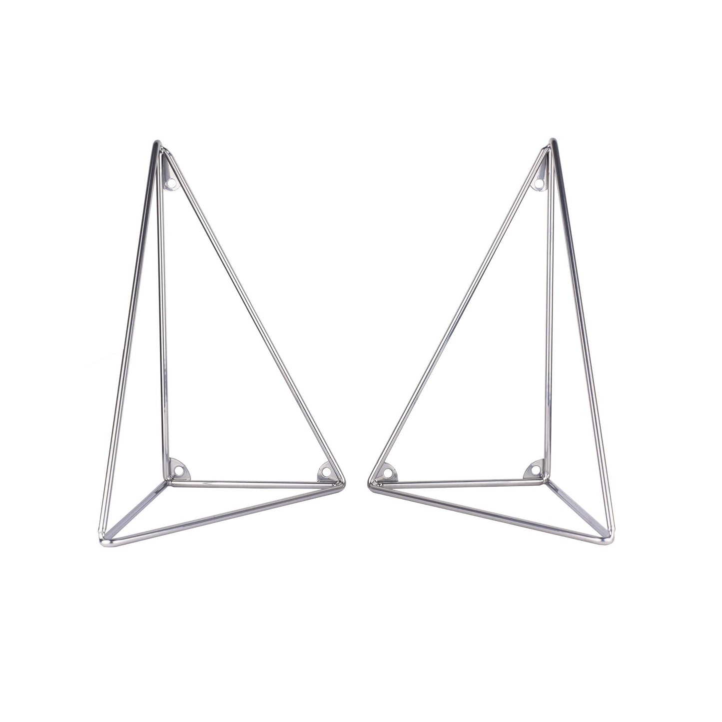 Pythagoras Bracket White Pair by Maze #Chrome