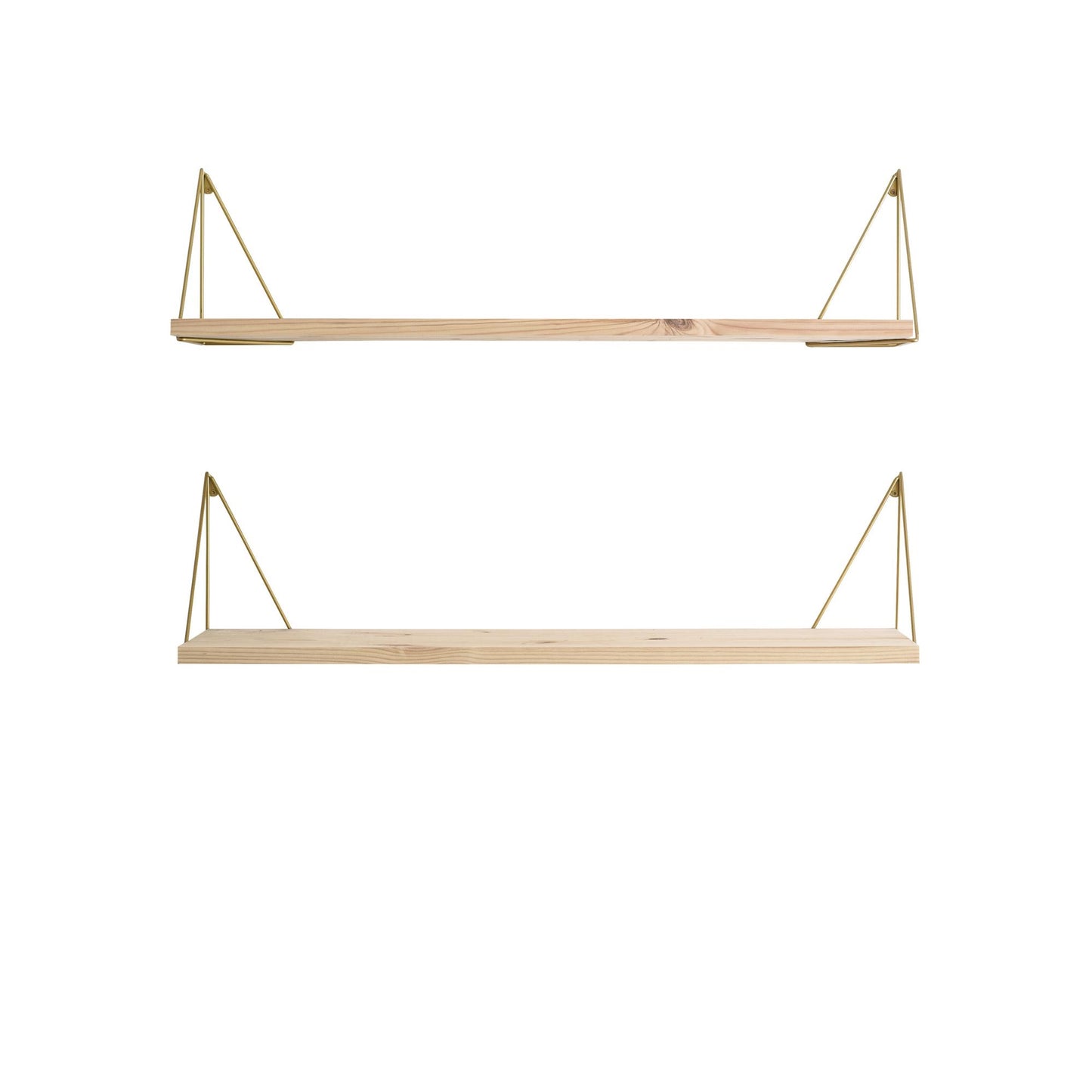 Pythagoras Play Shelf by Maze #Pine/ Brass