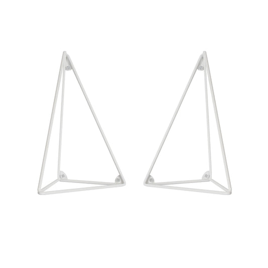 Pythagoras Bracket Pair by Maze #White