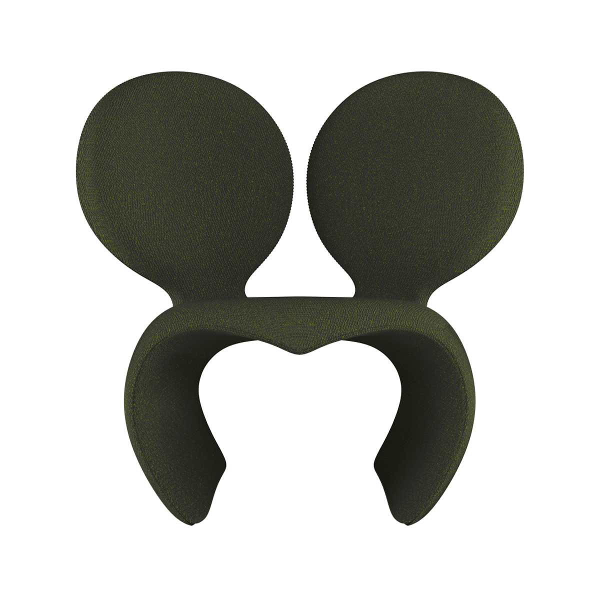 Don't F**k With The Mouse Armchair (fabric) by Qeeboo