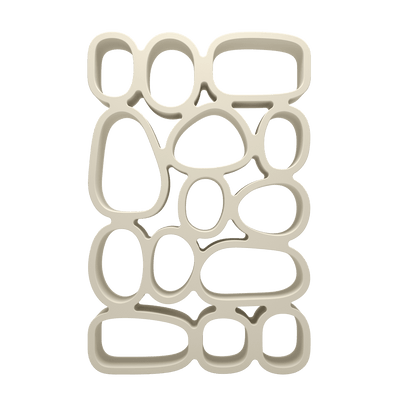 Koibuchi Bookcase by Qeeboo #Ivory