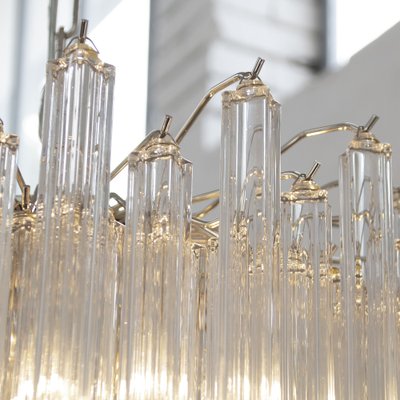 Quadrieradri Suspension Chandelier in Murano Glass, Itlay-MPO-1338954