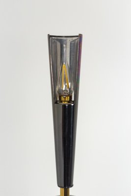 Quasar Floor Lamp in Gilt and Iridescent Metal, 20th Century, from Maison Charles-CEJ-801153