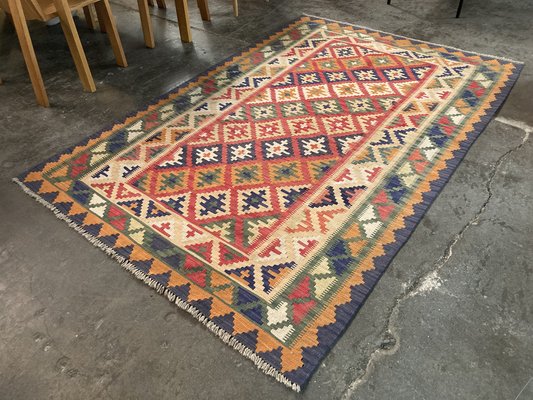 Quasqai Kelim Rug, 1970s-QVY-1746346