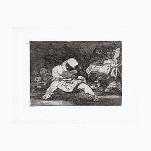 Que Locura - Original Etching by Francisco Goya - 1863 1863-ZCI-761565