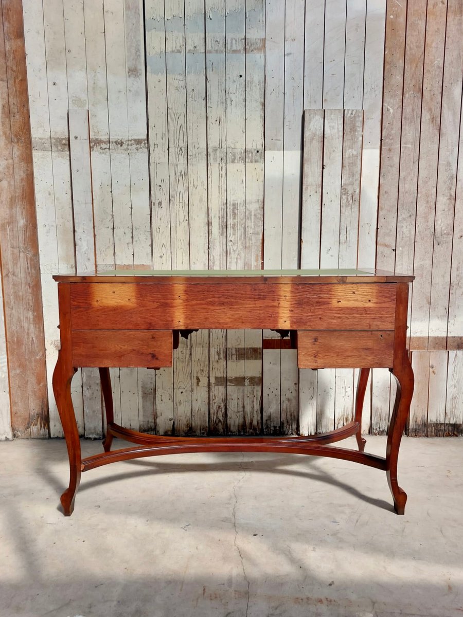 Queen Anne Revival Style Writing Table or Desk, 1960s