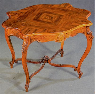 Queen Anne Salon Table-QDP-1195898