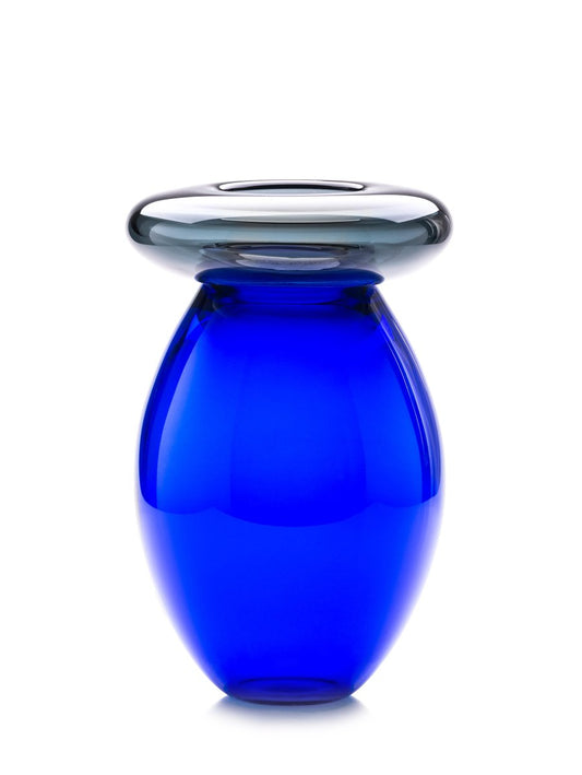 Queen Blue Vase by Purho