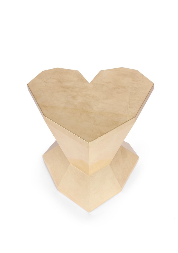 Queen Heart Side Table by Royal Stranger