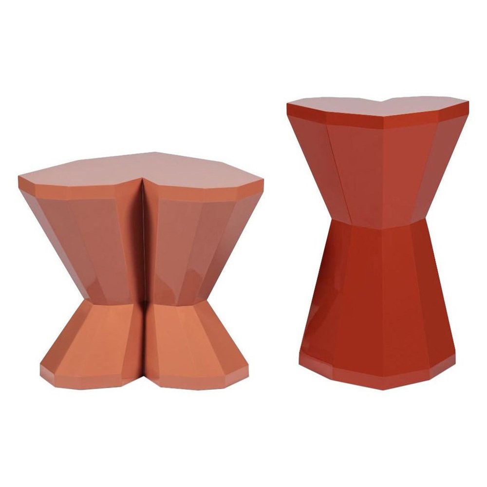 Queen Heart Side Tables by Royal Stranger, Set of 2