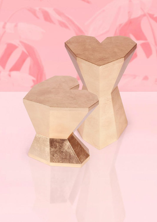 Queen Heart Side Tables by Royal Stranger, Set of 2