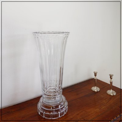 Queensland Clear Crystal Vase from Val Saint Lambert-NYF-2018816