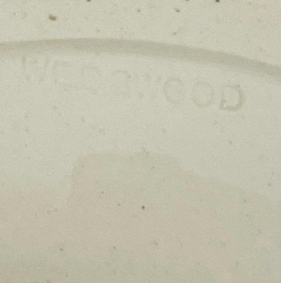 Queensware Embossed Footed Bowl from Wedgwood, England-UCH-1224340