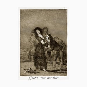 ¿Quién más rendido? - Origina Etching by Francisco Goya - 1868 1868-ZCI-761537