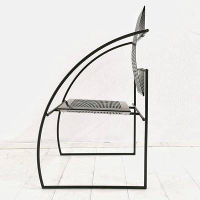 Quinta Armchairs in Metal by Mario Botta for Alias, 1985, Set of 6-PRS-1816891