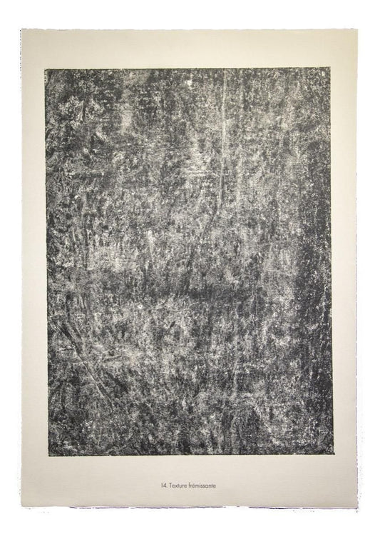 Quivering Texture, Original Lithograph, 1959