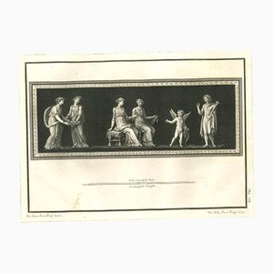 R. Pozzi, N. Vanni, Ancient Roman Fresco, Original Etching, 18th-Century-ZCI-1165729