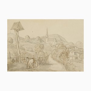 R. Wasmann, In South Tyrol, 19th-century, Pencil-OJR-1273413