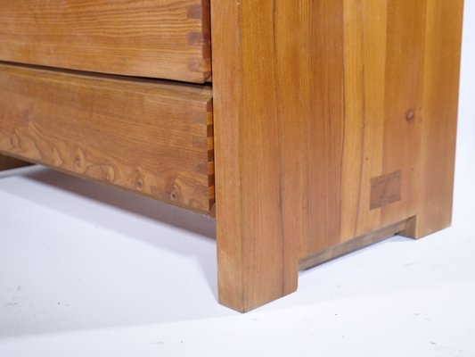 R09A Teak Commode with 5 Drawers by Pierre Chapo, 1960s-LVS-1451086