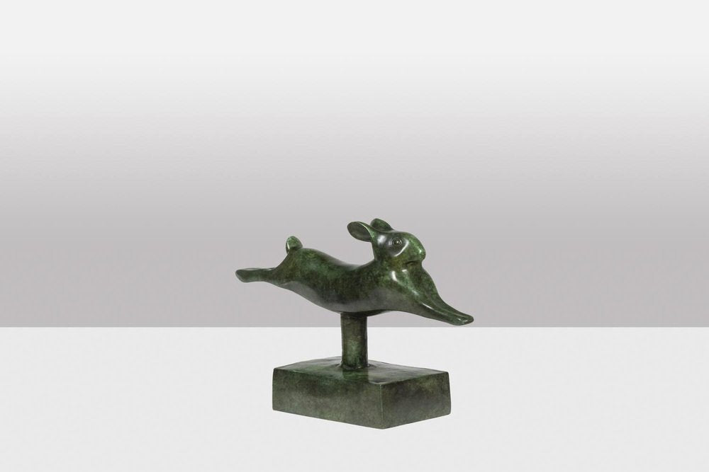 Rabbit Current in Bronze by François Pompon, 2006-CEJ-1770687