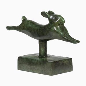 Rabbit Current in Bronze by François Pompon, 2006-CEJ-1770687