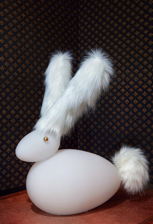 Rabbit Floor Lamp by Ludovic Clément d'Armont