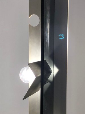 Radical Constructivist Floor Lamp by Angelo Brotto for Esperia, 1970s-NLF-1845118