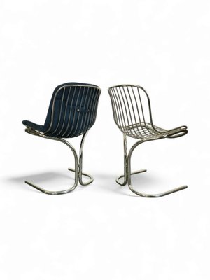 Radiofreccia Chairs attributed to Gastone Rinaldi for Rima, Italy, 1960s, 1970s, Set of 4-WIF-2041253