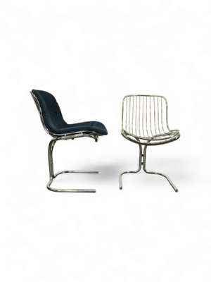 Radiofreccia Chairs attributed to Gastone Rinaldi for Rima, Italy, 1960s, 1970s, Set of 4-WIF-2041253